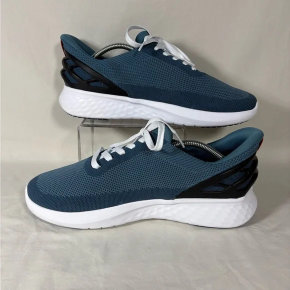 Kizik Unisex Athens Deep Sea Blue Hands Free Sneakers Size M's 10/W's 11.5 - Picture 2 of 10
